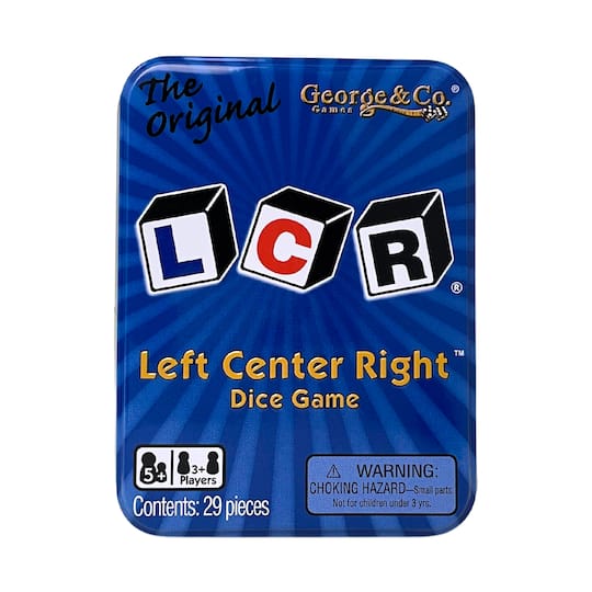 LCR® Left Center Right™ Dice Game By George & Company Llc | Michaels®